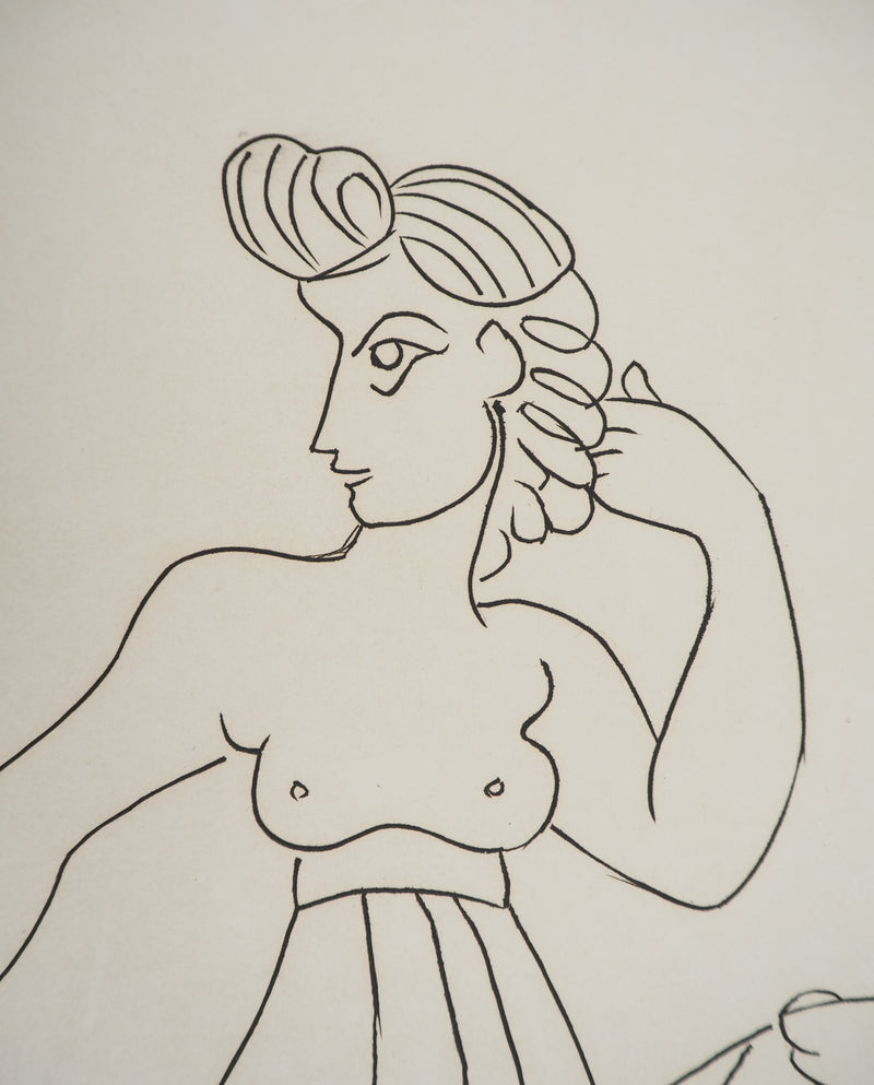 André DERAIN : La séductrice, Gravure originale (photo de détail 4) - Crédit photo : Galerie Art.Paris