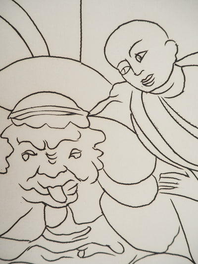 André DERAIN : Un trop joyeux festin, Gravure originale (photo de détail 6) - Crédit photo : Galerie Art.Paris