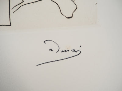 André DERAIN : Un trop joyeux festin, Gravure originale (photo de détail 2) - Crédit photo : Galerie Art.Paris
