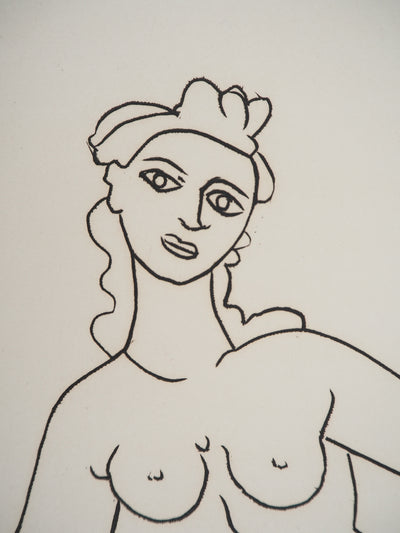 André DERAIN : Grand nu et amant caché, Gravure originale (photo de détail 4) - Crédit photo : Galerie Art.Paris