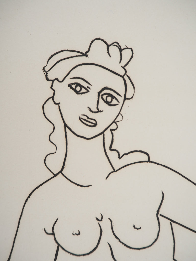 André DERAIN : Grand nu et amant caché, Gravure originale (photo de détail 4) - Crédit photo : Galerie Art.Paris
