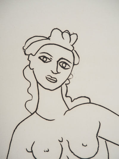 André DERAIN : Grand nu et amant caché, Gravure originale (photo de détail 5) - Crédit photo : Galerie Art.Paris