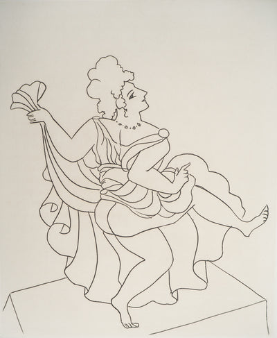 André DERAIN : La danse grivoise, Gravure originale (photo de détail 3) - Crédit photo : Galerie Art.Paris