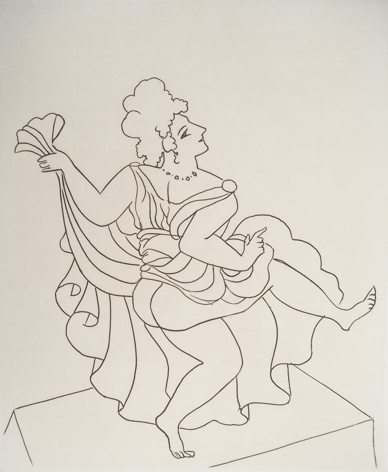 André DERAIN : La danse grivoise, Gravure originale (photo de détail 3) - Crédit photo : Galerie Art.Paris