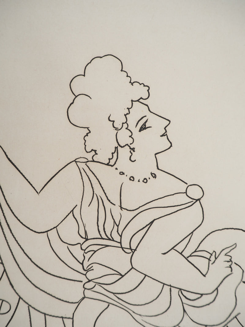 André DERAIN : La danse grivoise, Gravure originale (photo de détail 4) - Crédit photo : Galerie Art.Paris