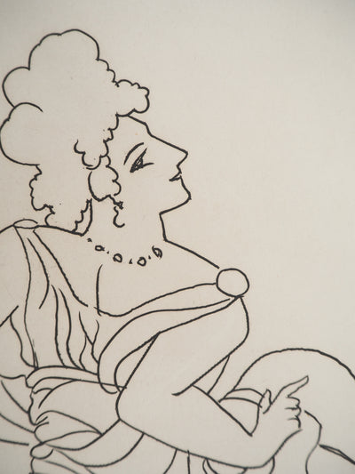 André DERAIN : La danse grivoise, Gravure originale (photo de détail 5) - Crédit photo : Galerie Art.Paris