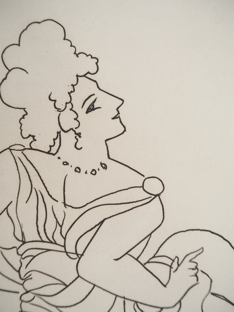André DERAIN : La danse grivoise, Gravure originale (photo de détail 5) - Crédit photo : Galerie Art.Paris