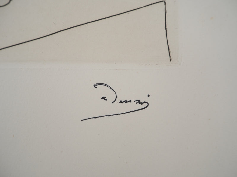 André DERAIN : La danse grivoise, Gravure originale (photo de détail 2) - Crédit photo : Galerie Art.Paris