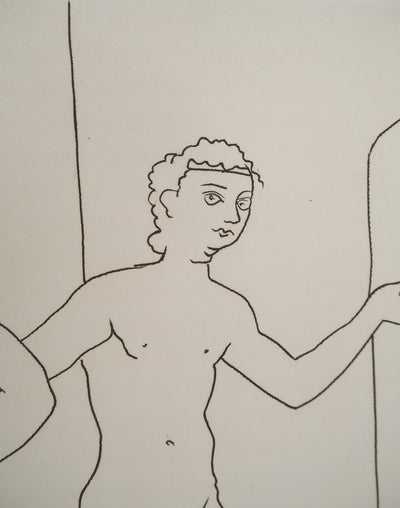 André DERAIN : Les deux gymnastes, Gravure originale (photo de détail 5) - Crédit photo : Galerie Art.Paris