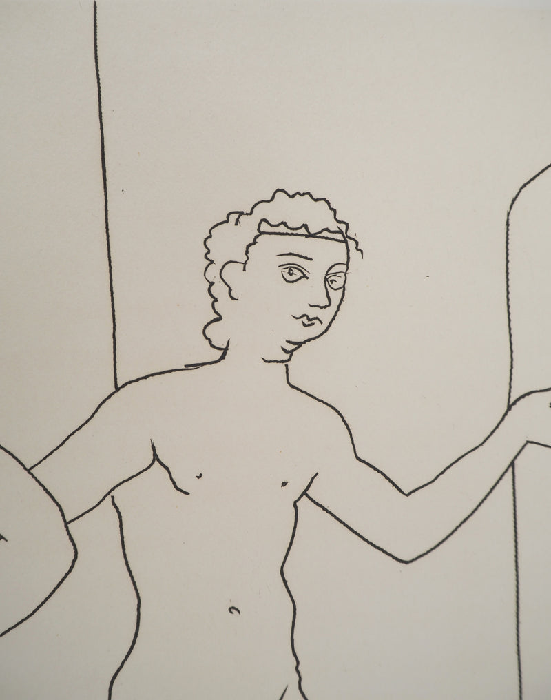 André DERAIN : Les deux gymnastes, Gravure originale (photo de détail 5) - Crédit photo : Galerie Art.Paris