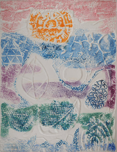 Pierre CLERC : En vue du soleil,, Gravure originale (photo de détail 3) - Crédit photo : Galerie Art.Paris
