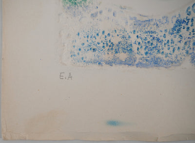 Pierre CLERC : En vue du soleil,, Gravure originale (photo de détail 6) - Crédit photo : Galerie Art.Paris