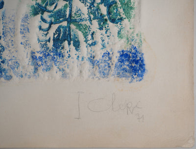 Pierre CLERC : En vue du soleil,, Gravure originale (photo de détail 2) - Crédit photo : Galerie Art.Paris