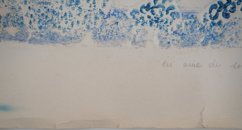 Pierre CLERC : En vue du soleil,, Gravure originale (photo de détail 8) - Crédit photo : Galerie Art.Paris