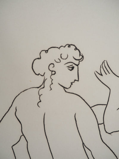 André DERAIN : Jeune couple se découvrant, Gravure originale (photo de détail 7) - Crédit photo : Galerie Art.Paris