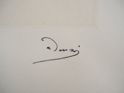 André DERAIN : L'athlète montrant sa force, Gravure originale (photo de détail 2) - Crédit photo : Galerie Art.Paris
