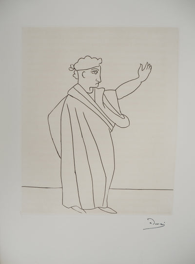 André DERAIN : Salutations romaines, Gravure originale (vue générale) - Crédit photo : Galerie Art.Paris