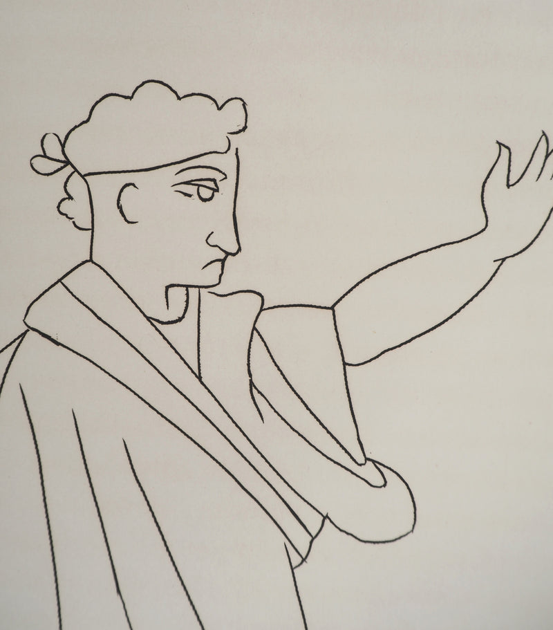 André DERAIN : Salutations romaines, Gravure originale (photo de détail 5) - Crédit photo : Galerie Art.Paris