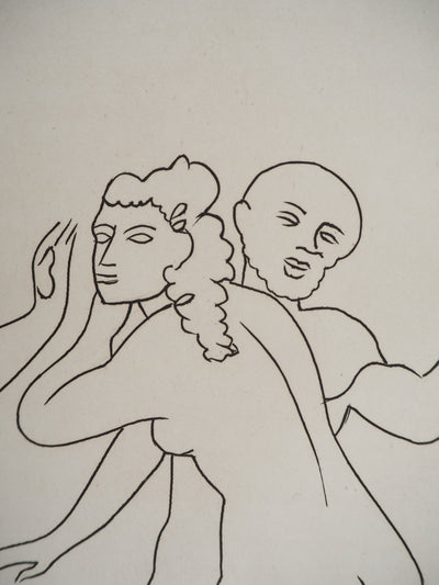 André DERAIN : Indiscrétions libertines, Gravure originale (photo de détail 5) - Crédit photo : Galerie Art.Paris