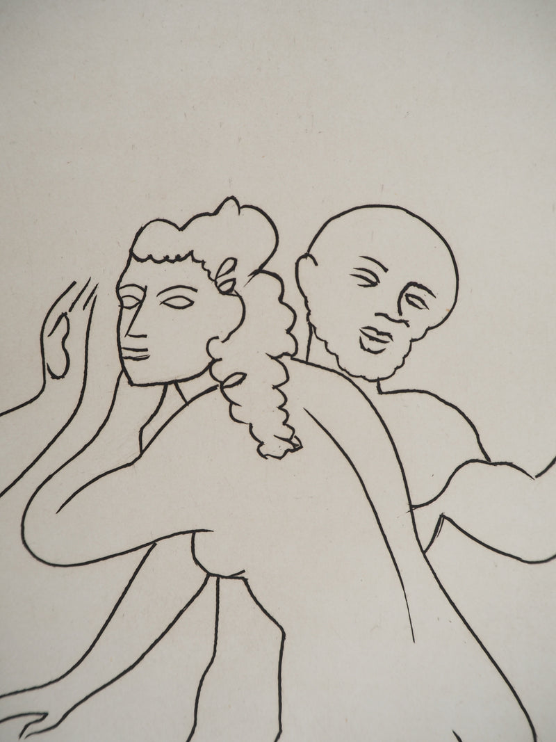 André DERAIN : Indiscrétions libertines, Gravure originale (photo de détail 5) - Crédit photo : Galerie Art.Paris