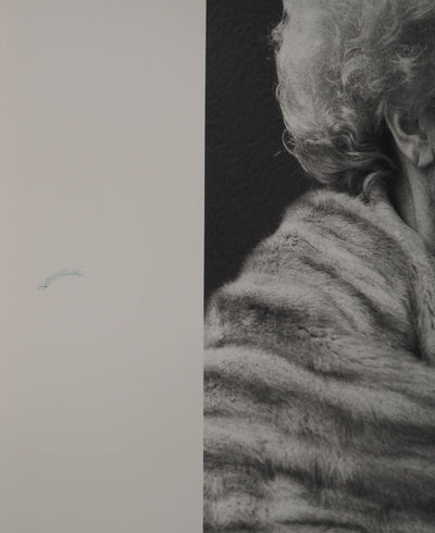 Irina IONESCO : Portrait à la fourrure, oeuvre originale (photo de détail 5) - Crédit photo : Galerie Art.Paris