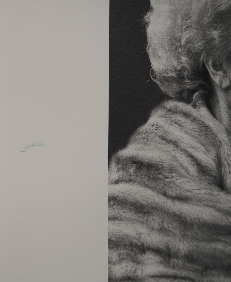 Irina IONESCO : Portrait à la fourrure, oeuvre originale (photo de détail 5) - Crédit photo : Galerie Art.Paris