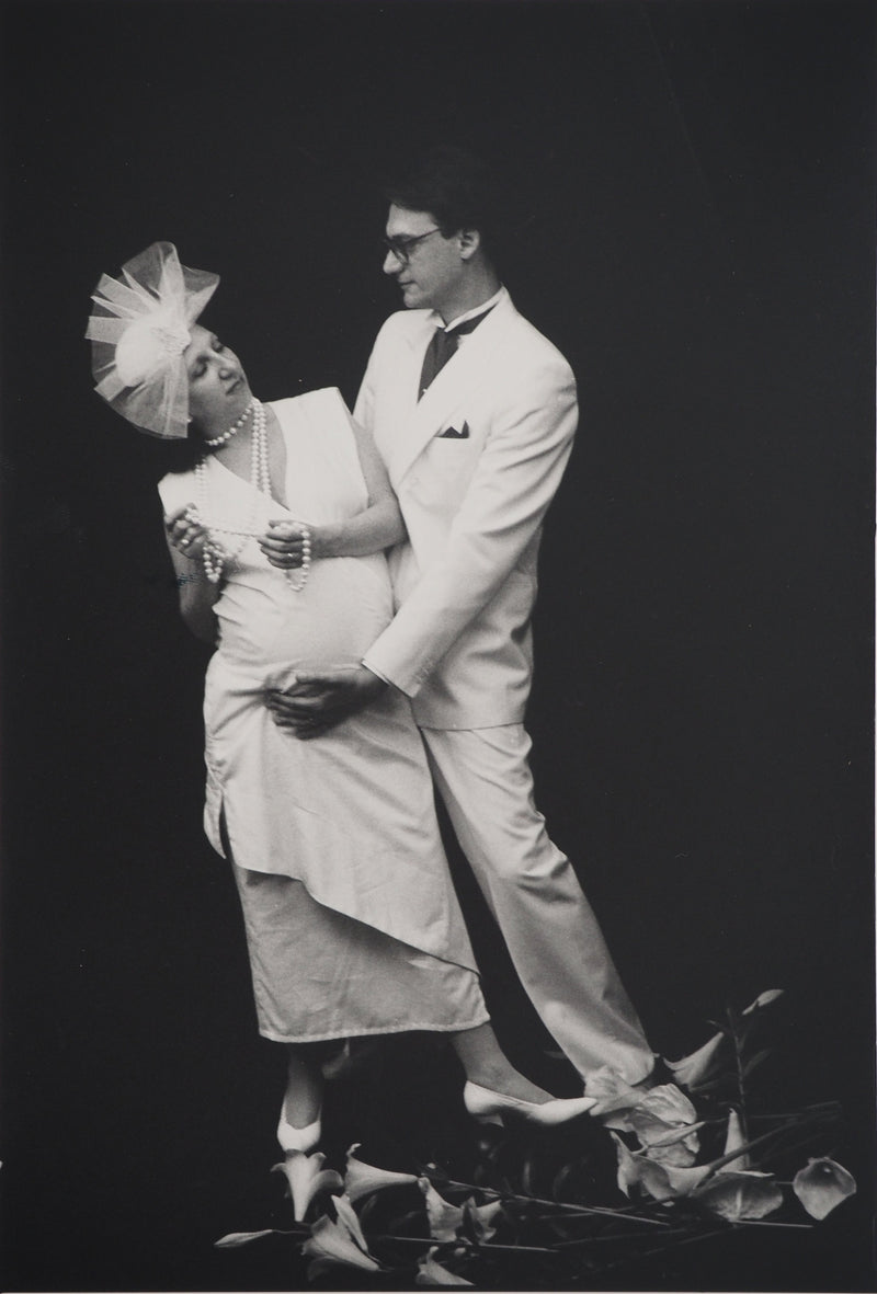 Irina IONESCO : Les jeunes mariés, oeuvre originale (photo de détail 2) - Crédit photo : Galerie Art.Paris