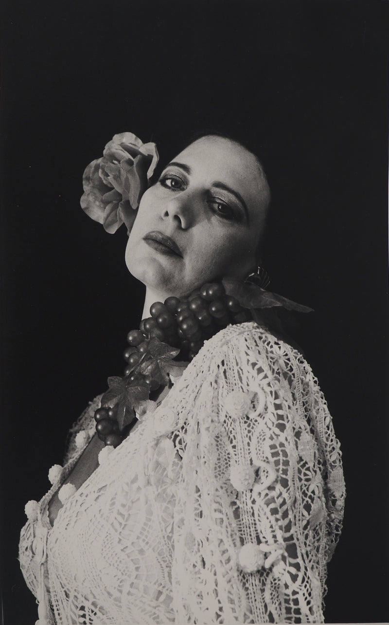 Irina IONESCO : Portrait aux raisins, oeuvre originale (photo de détail 2) - Crédit photo : Galerie Art.Paris