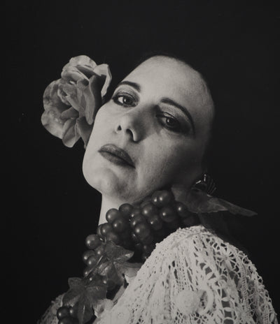 Irina IONESCO : Portrait aux raisins, oeuvre originale (photo de détail 3) - Crédit photo : Galerie Art.Paris