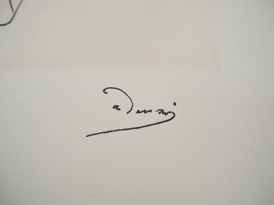 André DERAIN : L'inspection, Gravure originale (photo de détail 2) - Crédit photo : Galerie Art.Paris