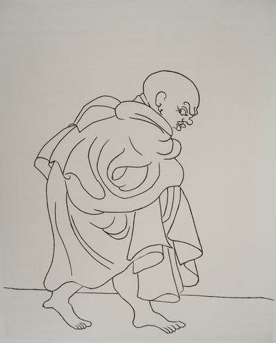 André DERAIN : Le conspirateur, Gravure originale (photo de détail 3) - Crédit photo : Galerie Art.Paris