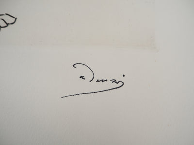 André DERAIN : Le conspirateur, Gravure originale (photo de détail 2) - Crédit photo : Galerie Art.Paris