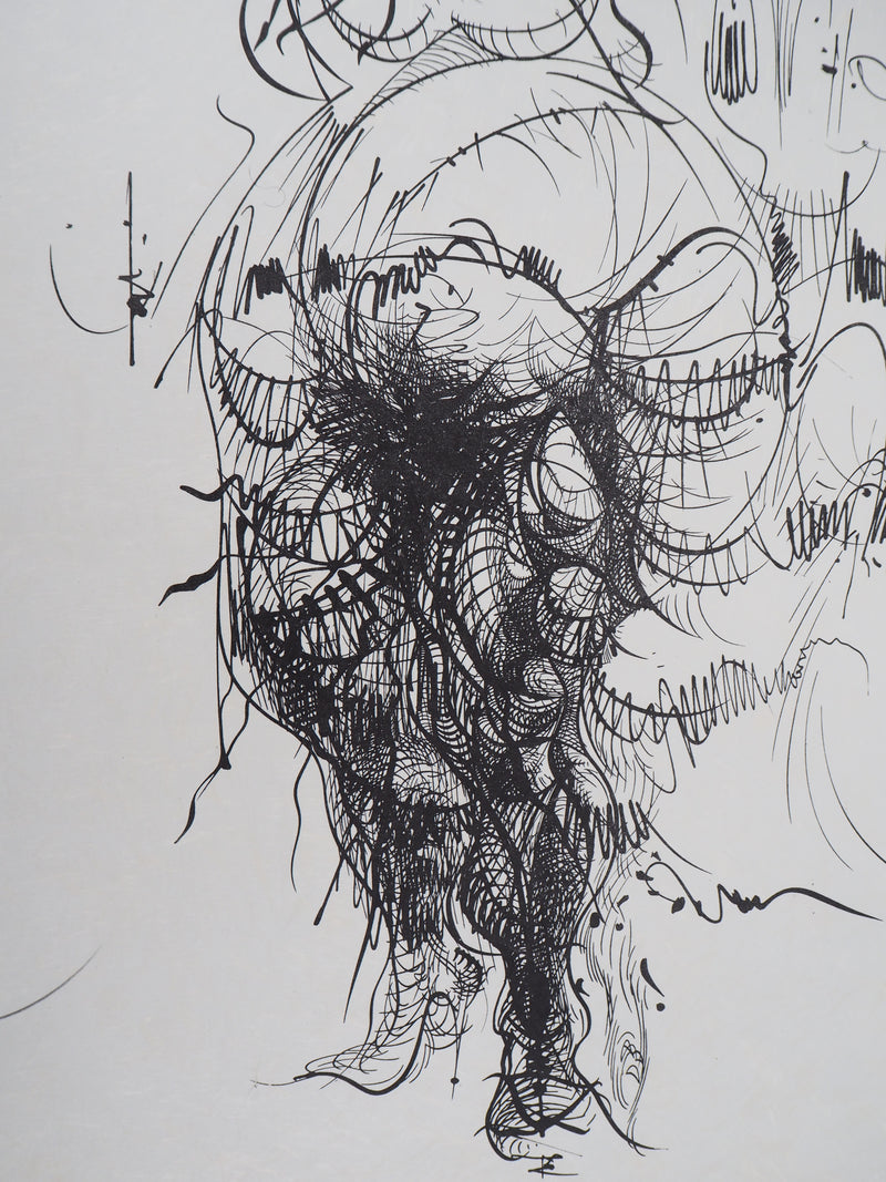 Raymond MORETTI : La danse féminine, Lithographie originale (photo de détail 5) - Crédit photo : Galerie Art.Paris
