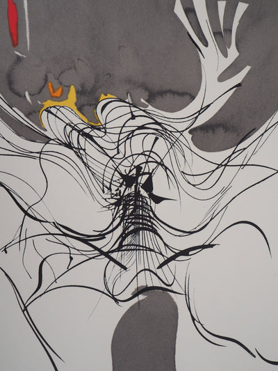 Raymond MORETTI : Courbes féminines, Lithographie originale (photo de détail 4) - Crédit photo : Galerie Art.Paris
