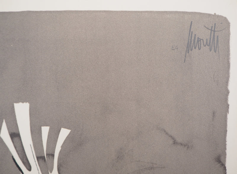 Raymond MORETTI : Courbes féminines, Lithographie originale (photo de détail 2) - Crédit photo : Galerie Art.Paris