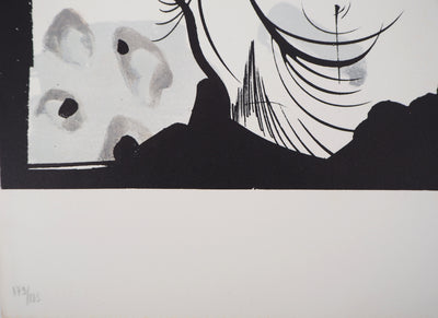 Raymond MORETTI : Les amants, Lithographie originale (photo de détail 5) - Crédit photo : Galerie Art.Paris