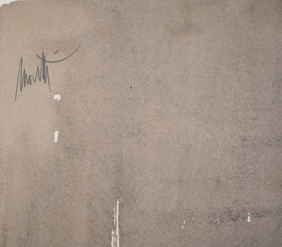 Raymond MORETTI : Jeune femme recroquevillée, Lithographie originale (photo de détail 2) - Crédit photo : Galerie Art.Paris