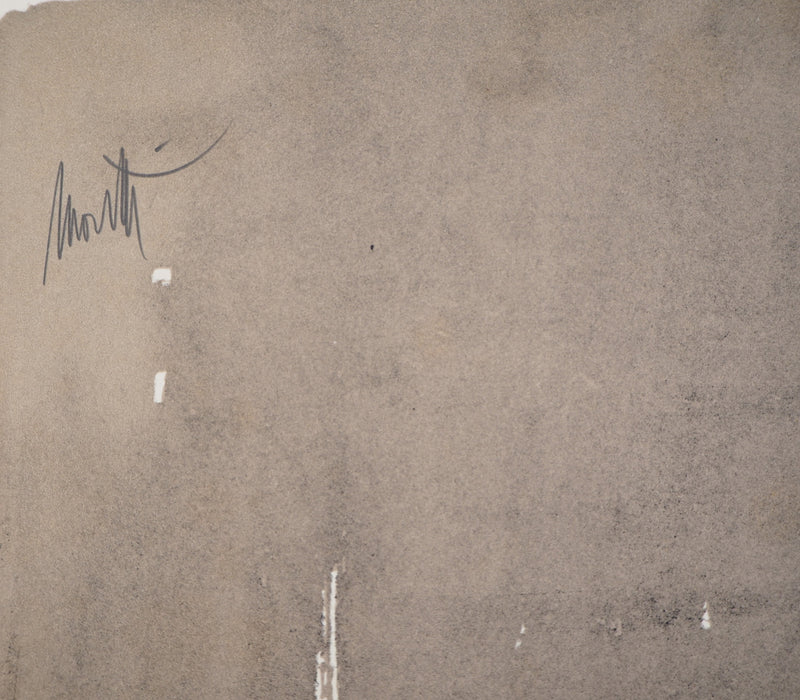 Raymond MORETTI : Jeune femme recroquevillée, Lithographie originale (photo de détail 2) - Crédit photo : Galerie Art.Paris