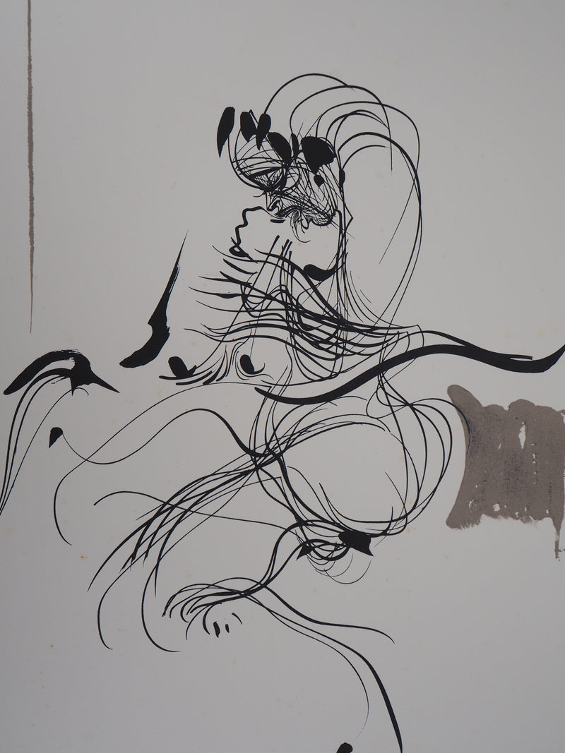 Raymond MORETTI : Geste sensuel, Lithographie originale (photo de détail 3) - Crédit photo : Galerie Art.Paris