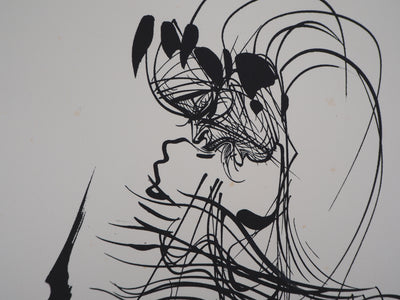 Raymond MORETTI : Geste sensuel, Lithographie originale (photo de détail 6) - Crédit photo : Galerie Art.Paris