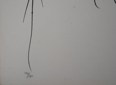 Raymond MORETTI : Geste sensuel, Lithographie originale (photo de détail 4) - Crédit photo : Galerie Art.Paris