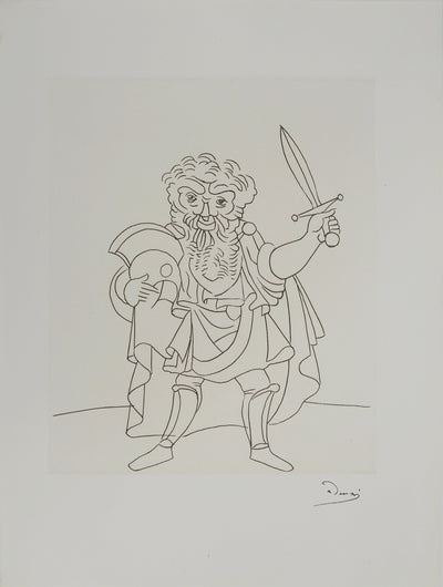 André DERAIN : Le général, Gravure originale (vue générale) - Crédit photo : Galerie Art.Paris