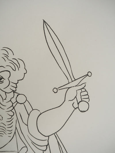 André DERAIN : Le général, Gravure originale (photo de détail 5) - Crédit photo : Galerie Art.Paris
