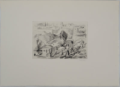 Madeleine MELSONN : Siloé, Gravure originale (photo de détail 3) - Crédit photo : Galerie Art.Paris
