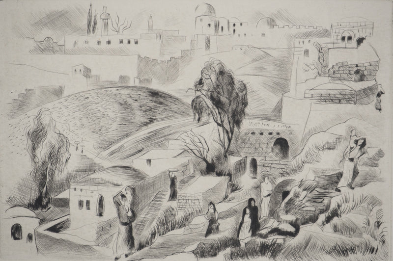Madeleine MELSONN : Siloé, Gravure originale (vue générale) - Crédit photo : Galerie Art.Paris