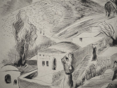 Madeleine MELSONN : Siloé, Gravure originale (photo de détail 4) - Crédit photo : Galerie Art.Paris