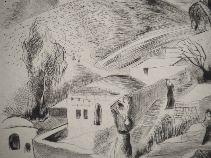 Madeleine MELSONN : Siloé, Gravure originale (photo de détail 4) - Crédit photo : Galerie Art.Paris