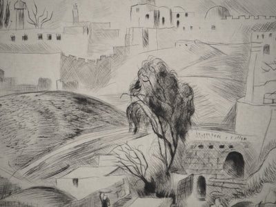 Madeleine MELSONN : Siloé, Gravure originale (photo de détail 5) - Crédit photo : Galerie Art.Paris