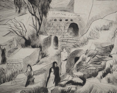 Madeleine MELSONN : Siloé, Gravure originale (photo de détail 6) - Crédit photo : Galerie Art.Paris