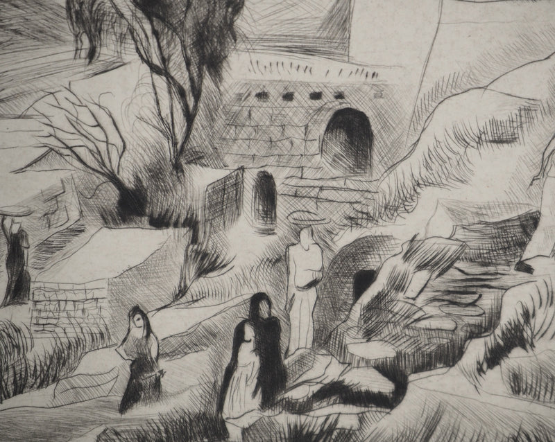 Madeleine MELSONN : Siloé, Gravure originale (photo de détail 6) - Crédit photo : Galerie Art.Paris